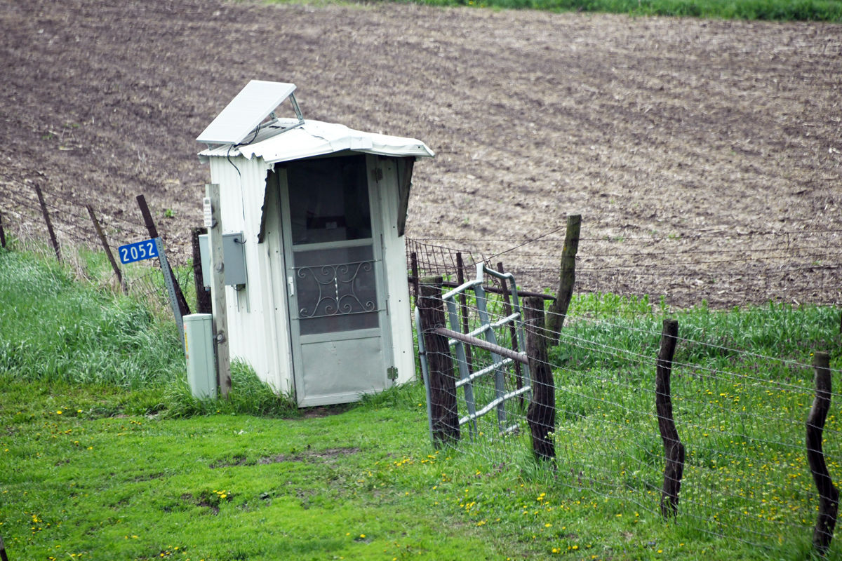 103 An Amish phone booth with solar panel.JPG